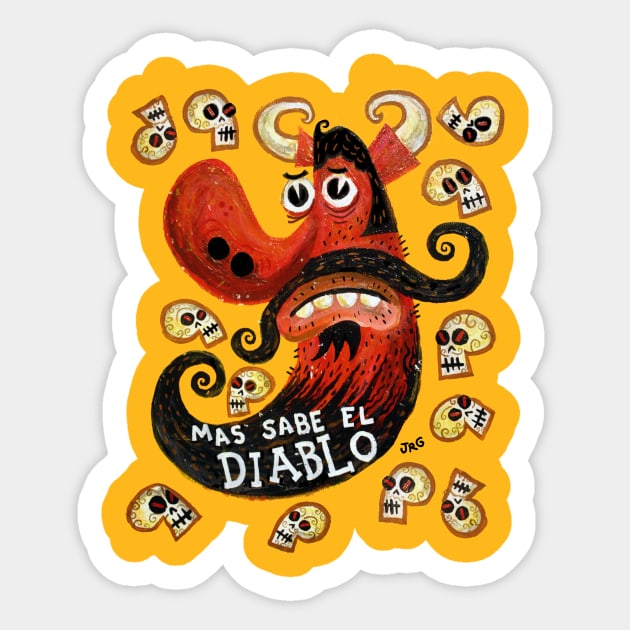 El Diablo Sticker by MEXOPOLIS